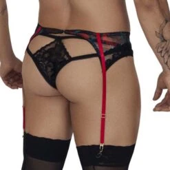 String Candyman Garter 99688 -Men Attitude Boutique string candy 99688 noir 3