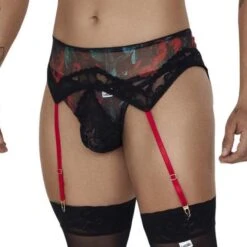 String Candyman Garter 99688 -Men Attitude Boutique string candy 99688 noir 4