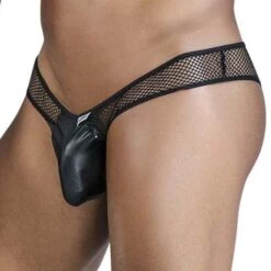 String Candyman 99826 Noir -Men Attitude Boutique string candy 99826 noir 4