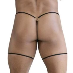 String Candyman 99827 Noir -Men Attitude Boutique string candy 99827 noir 3