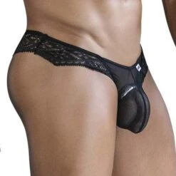 String Candyman 99828 Noir -Men Attitude Boutique string candy 99828 noir 4