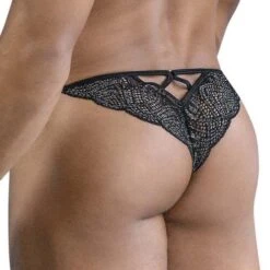 String Candyman 99829 Noir -Men Attitude Boutique string candy 99829 noir 3