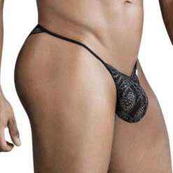 String Candyman 99829 Noir -Men Attitude Boutique string candy 99829 noir 4