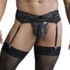 String Candyman 99837 Noir -Men Attitude Boutique string candy 99837 noir m