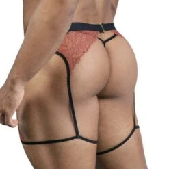 String Candyman 99854 Chocolat -Men Attitude Boutique string candy 99854 marron 3