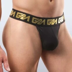 String Garçon Miramar -Men Attitude Boutique string garcon STMIR noir 4