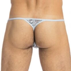 String L Homme Invisible Ellis MY11XELL 6 String L Homme Invisible Ellis MY11XELL -Men Attitude Boutique string hi MY11XELL bleuciel 3