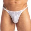String L Homme Invisible Picasso UW21XPIC -Men Attitude Boutique string hi UW21XPIC blanc m