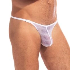 String L Homme Invisible White Mist UW08MIS 7 String L Homme Invisible White Mist UW08MIS -Men Attitude Boutique string hi uw08mis blanc 4