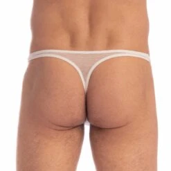 String L Homme Invisible La Crème UW11VEI 7 String L Homme Invisible La Crème UW11VEI -Men Attitude Boutique string hi uw11vei blanc 3