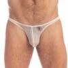 String L Homme Invisible La Crème UW11VEI -Men Attitude Boutique string hi uw11vei blanc m