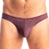 String L Homme Invisible Talisman UW11TAL Violet -Men Attitude Boutique string hommeinvisible UW11TAL violet m