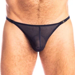 Striptease String L Homme Invisible Bleu Nuit UW21XNUI Bleu