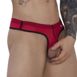 String Sans Ficelle Pikante Sonar PIK1278 -Men Attitude Boutique string pik pik1278 rouge 4