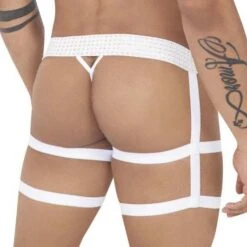 Men Attitude Boutique -Men Attitude Boutique string pikante pik0844 blanc 3