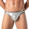 String Glitter TOF PARIS TOF363A Argent -Men Attitude Boutique string tof tof363a argent m
