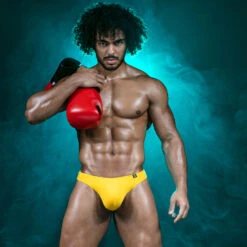 String Champion TOF PARIS TOF302J -Men Attitude Boutique string tof302j jaune a