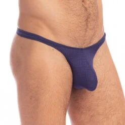 String L Homme Invisible Indigo UW26IND -Men Attitude Boutique string uw26ind bleu 4 1