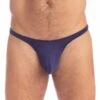 String L Homme Invisible Indigo UW26IND -Men Attitude Boutique string uw26ind bleu m 1