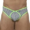 String Xtremen Jacquard 91077 -Men Attitude Boutique string xtremen 91077 gris m