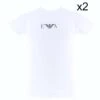 Pack De 2 T-Shirts Emporio Armani 111267 C715 -Men Attitude Boutique t shirt emporioarmani 111267c715 blanc 1
