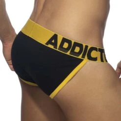 Tanga Addicted Open FLy AD1204 Jaune -Men Attitude Boutique tanga ad ad1204 jaune 3