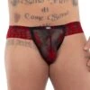 Tanga Eros Veneziani 7522 Rouge -Men Attitude Boutique tanga eros 7522 rouge m