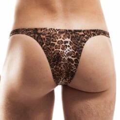Tanga Wojoer Brauner Leo SP3B14 7 Tanga Wojoer Brauner Leo SP3B14 -Men Attitude Boutique tanga wojoer SP3B14 marron 3
