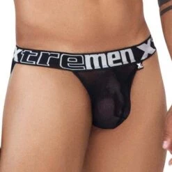 Tanga Xtremen Mesh 91136 -Men Attitude Boutique tanga xtremen 91136 noir 4