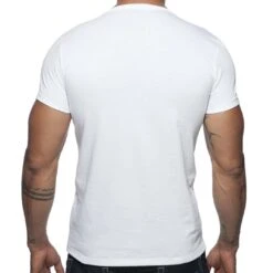 T-Shirt Addicted Military AD610 -Men Attitude Boutique tshirt addicted ad610 blanc 3