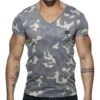 T-Shirt Addicted Washed Camo AD800 -Men Attitude Boutique tshirt addicted ad800 camouflage m