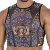 T Shirt Crop Top Candyman 99805 Noir -Men Attitude Boutique tshirt candy 99805 noir m