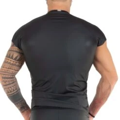 T-Shirt Eros Veneziani 7507 Noir -Men Attitude Boutique tshirt eros 7507 noir 3