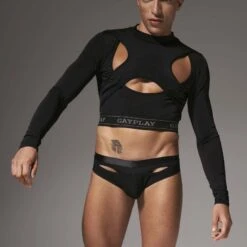 T-Shirt Wild GAYPLAY Noir