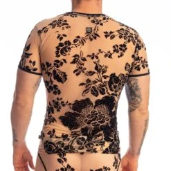 T-Shirt L Homme Invisible Velours Et Luxure MY73LUX Noir -Men Attitude Boutique tshirt hi MY73LUX noir 3