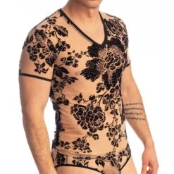 T-Shirt L Homme Invisible Velours Et Luxure MY73LUX Noir -Men Attitude Boutique tshirt hi MY73LUX noir 4