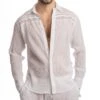 Chemise L Homme Invisible Byaar HW127BYA -Men Attitude Boutique tshirt hi hw127bya blanc m
