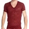 T-Shirt L Homme Invisible Delos MY73DEL -Men Attitude Boutique tshirt hi my73del rouge m