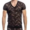 T-Shirt L Homme Invisible Estève MY73EST -Men Attitude Boutique tshirt hi my73est noir m
