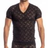 T-Shirt L Homme Invisible Black Lotus MY73LOT Noir -Men Attitude Boutique tshirt hi my73lot noir m