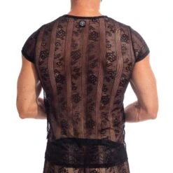 T-Shirt L Homme Invisible Gardens Of Babylon MY92BAB -Men Attitude Boutique tshirt hi my92bab noir 3