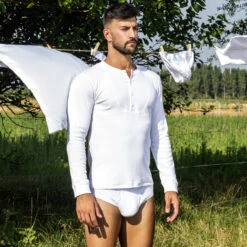 T-Shirt Modus Vivendi Organic 04251 -Men Attitude Boutique tshirt modus 04251 blanc a