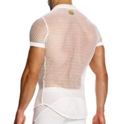 Chemise Modus Vivendi Mesh Through 05441 Blanc -Men Attitude Boutique tshirt modus 05441 blanc 3