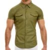 Chemise Modus Vivendi 11141 -Men Attitude Boutique tshirt modus 11141 kaki m