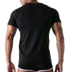 T-Shirt French TOF PARIS TOF167N -Men Attitude Boutique tshirt tof TOF167N noir 3