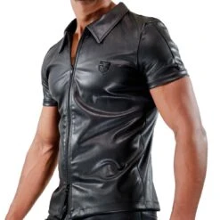 Veste Zipped Fetish TOF PARIS TS0037N -Men Attitude Boutique veste toff ts0037n noir 4